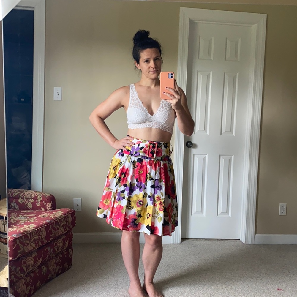 Floral skirt